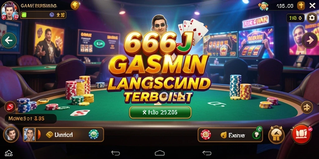 Gameplay menarik di Live Casino 666J dengan dealer profesional.