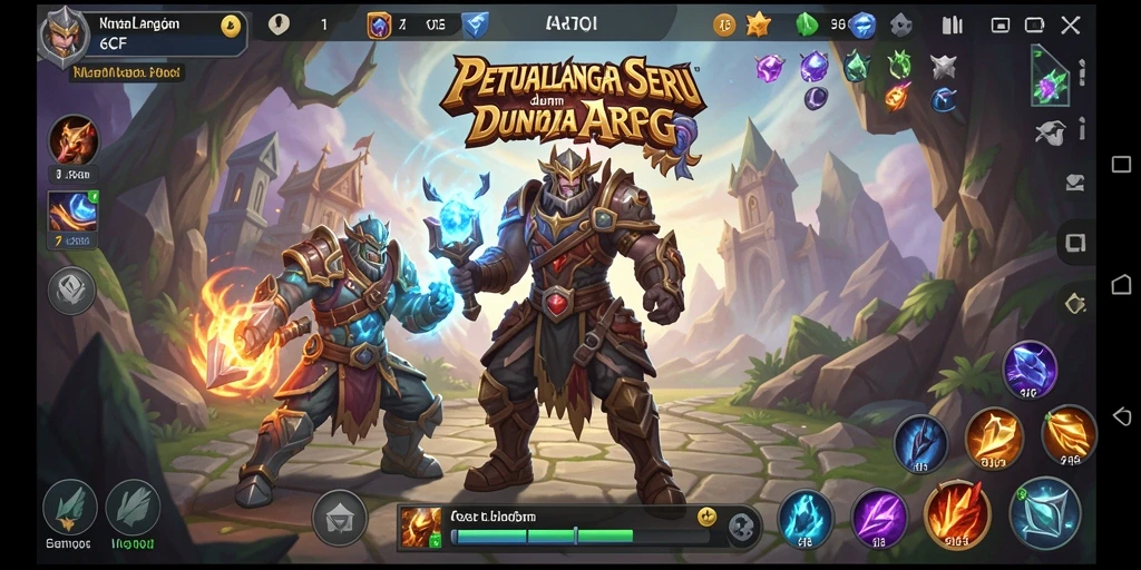 Screenshot menampilkan aksi pertarungan seru dalam 6CF.