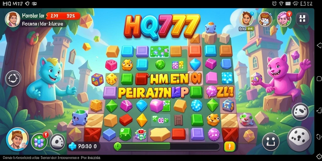 Gameplay HQ777 yang menarik dan penuh tantangan puzzle.
