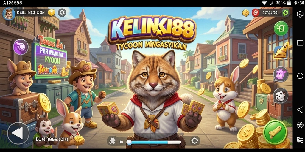 Tampilan gameplay menarik di KELINCI88 dengan berbagai karakter dan fitur.
