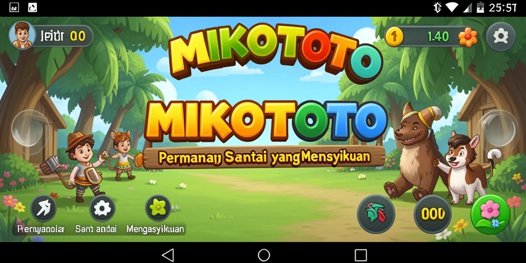 Tampilan gameplay seru di MIKOTOTO yang mengasyikkan.
