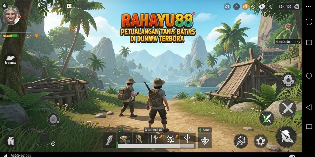Tampilan gameplay menarik di dunia terbuka RAHAYU88.
