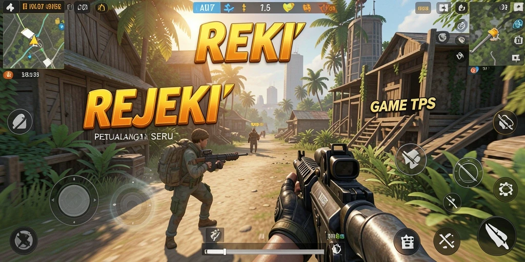 Gambaran aksi seru dalam gameplay REJEKI yang mendebarkan.