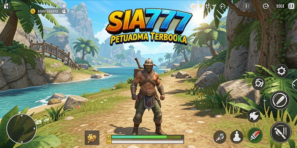Screenshot gameplay SIA777 menampilkan petualangan seru di dunia terbuka.