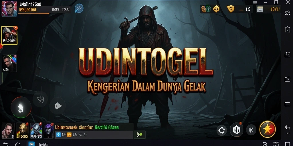 Tampilan gameplay menyeramkan yang mencengangkan dari UDINTOGEL.