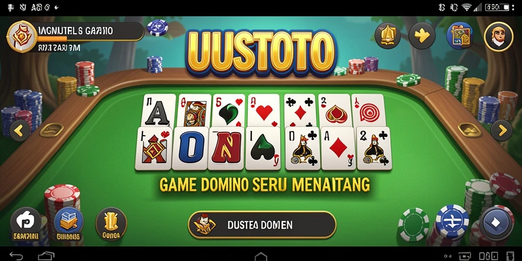 Tampilan gameplay UUSTOTO yang seru dan interaktif.