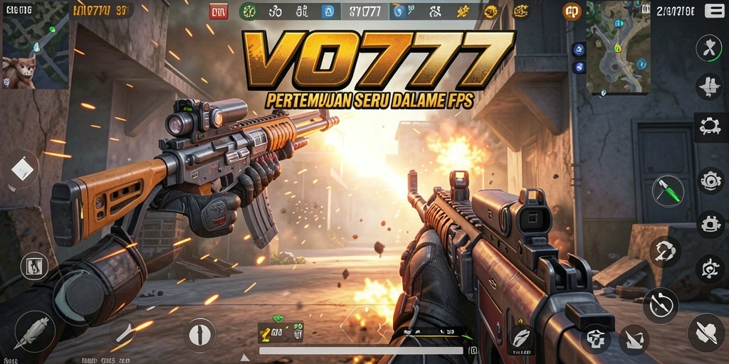 Screenshot menunjukkan aksi seru dalam VO777 dengan gameplay dinamis.